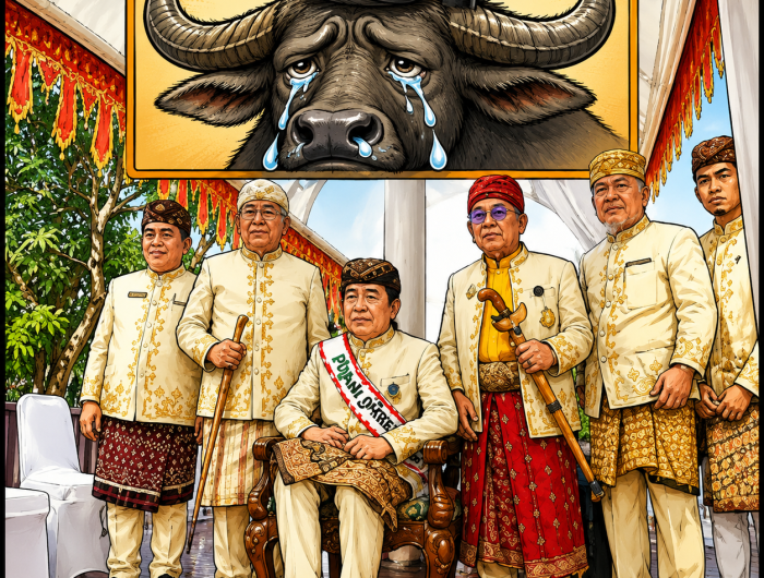 Jokowi Kepala Kerbau
