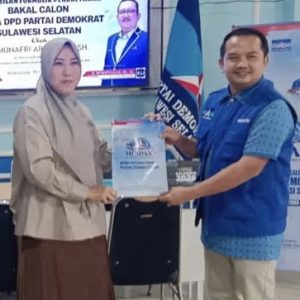Munafri Ketua Demokrat Sulsel